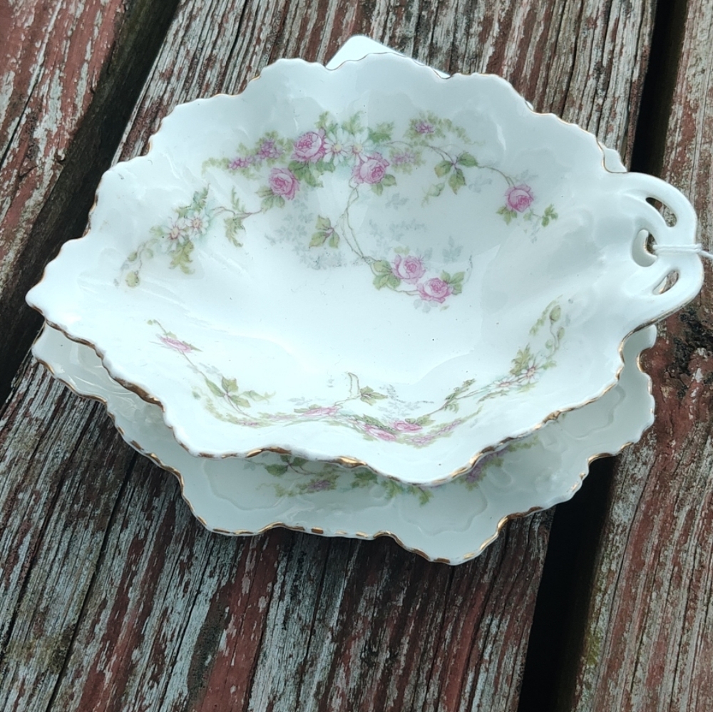 MZ Austria stamped Antique Dish Set